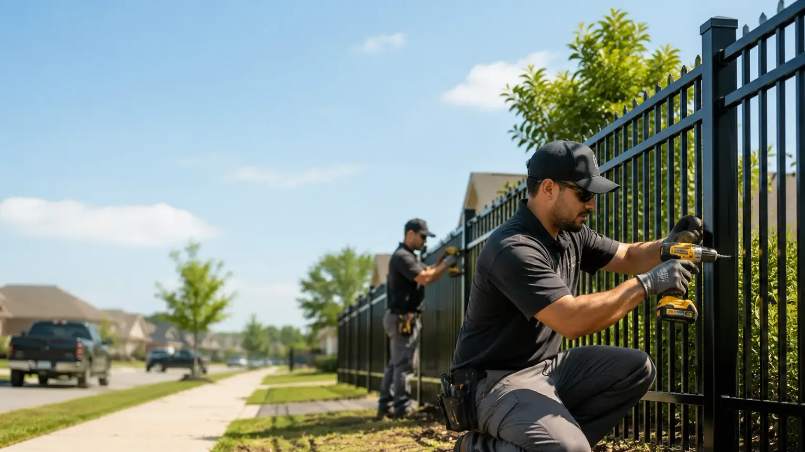 Metal Fence Installation in Lincoln, NE